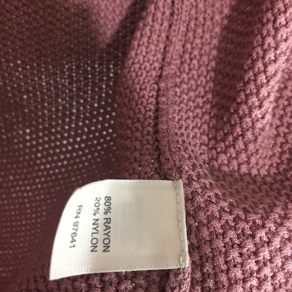 J Jill Pink Open Front Cardigan Sweater Petite XS - Picture 4 of 4